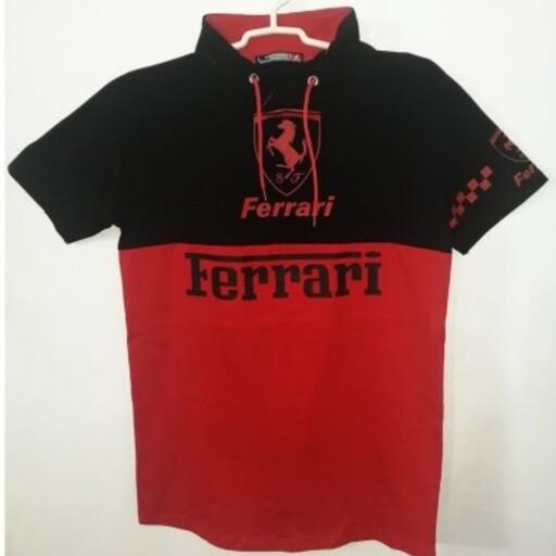 تیشرت مردانه ferrari مدل 1143